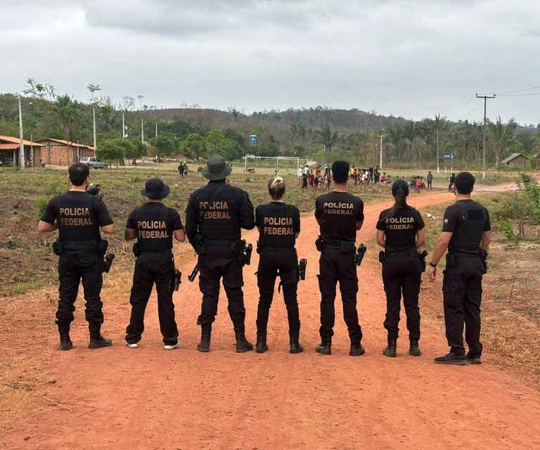 POLÍCIA FEDERAL REALIZA OPERAÇÃO PARA GARANTIR VOTAÇÃO EM COMUNIDADE INDÍGENA NO MARANHÃO