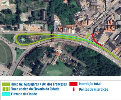 SMTT REALIZA INTERVENÇÃO DE TRÂNSITO NA AVENIDA GUAJAJARAS, EM SÃO LUÍS