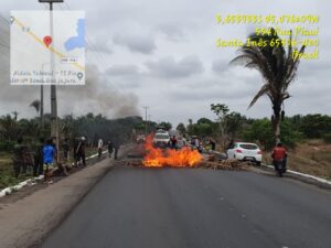 INDÍGENAS INTERDITAM BR-316 EM BOM JARDIM